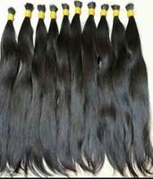 Meilleur vendeur en ligne! Usine directe 100% naturel vierge droite noir extensions de cheveux humains en gros naturel meilleur vendeur