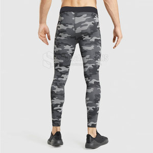High Stretch Performance <b>Tights</b> Breathable Fabric With Moisture Control <b>For</b> Running Yoga Gym And Fitness Training - Product Image 2