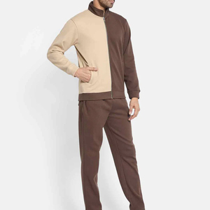 Ensemble de survêtement pour homme de haute qualité, sur mesure, léger, en polyester/coton, respirant, à séchage rapide, couleur unie, grande taille, pour l'hiver - Product Image 3