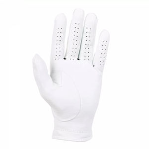 Fabricant OEM de gants de golf personnalisés avec logo brodé personnalisé, cuir Cabretta, imperméable et antidérapant, qualité supérieure pour hommes - Product Image 1