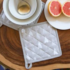 Exporter Quality Customized 100% Pure Cotton Oven Mitts with Private <b>Label</b> Printed <b>Kitchen</b> Pot Holder - Product Image 1