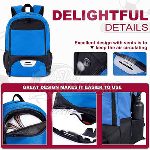 Premium Quality Water Resistant Soccer <b>Backpack</b> For Professional Travel Sport Soccer Bags For Sale - Product Image 3