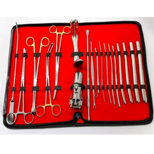 Juego de Instrumentos Quirúrgicos de Ginecología Profesional para Dilatación y Curetaje, de Acero Inoxidable, Manual, Reutilizable - Product Image 6
