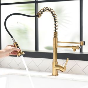 Pull Down <b>Kitchen</b> Faucet <b>Water</b> Purifier Black and Nickel Gold Faucet with <b>Filter</b> Sink Faucets for Drinking <b>Water</b> - Product Image 4