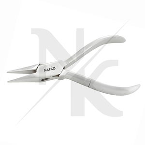 Pince optique professionnelle en gros, pince à bec effilé optique 140 mm en acier inoxydable, outils et équipements de bijouterie, pince à main - Product Image 5