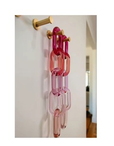Cadena de Resina de Buena Calidad a Precio Accesible, Cadena Acrílica Enlazada, Artículo Decorativo de Pared, Estilo Ángel, Decoración para Sala de Estar - Product Image 4