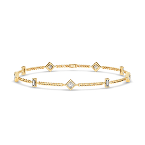 Elegant Design Natural Diamond Bracelet Round Cut Diamond Bracelet <b>Bangle</b> Fine Jewelry for Women's from Indian Supplier - Product Image 3