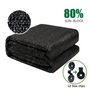 Rete Ombreggiante Premium Nera 3x5m per Migliorare l'Ambiente di Crescita delle Piante con Efficiente Protezione Solare per Vele e Reti Ombreggianti - Product Image 1