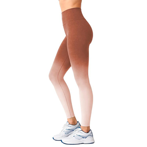 Leggings de yoga pour femmes enceintes, taille haute, effet ventre plat, extensibles, respirants, sans coutures, avec services OEM de qualité supérieure - Product Image 3