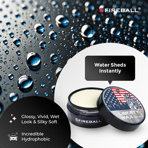 Cera para Autos Fireball Liberty Wax 150ml, Cera Premium para Uso Interior/Exterior, Protección Duradera, Fácil Aplicación, Hidrofóbica, Antiarañazos - Product Image 5