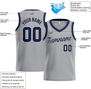 Custom Basketball Jersey V-Neck Sleeveless Mesh Breathable Heat-Transfer Printed Team Name Adult Men Front <b>Adjustable</b> <b>Strap</b> - Product Image 4