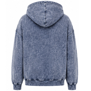 Custom Acid Wash Oversized Pullover Hoodie <b>Men</b> Women Unisex Oversized Vintage Streetwear Custom Embroidery <b>Clothing</b> Manufacturer - Product Image 6