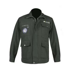 Combinaison de travail ignifuge pour soudeurs, veste de travail multi-poches, ensembles de pantalons cargo pour l'industrie, les mécaniciens - Product Image 3