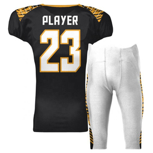 Nuevo Conjunto de Camiseta y Pantalones de Fútbol Americano, Logotipo Personalizado, Unisex, Poliéster, Ropa Deportiva Cómoda con Colores Personalizados - Product Image 4