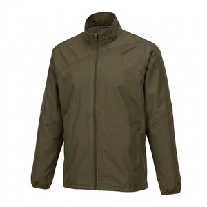 Chaqueta cortavientos elegante y cálida con cremallera de tamaño personalizable, chaquetas delgadas a prueba de viento para hombre. - Product Image 6