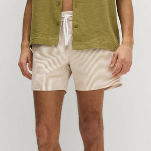 Shorts de bain pour hommes, taille standard, légers, imprimés par sublimation, couleur personnalisée, tendance, best-seller, vêtements de plage d'été - Product Image 3