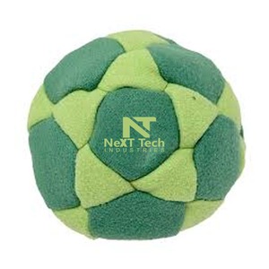 Super Calidad NEXT TECH INDUSTRIES Hacky Sacks, Pelotas de Fútbol de Gamuza Sintética de 2.5 Pulgadas, Ecológicas, Ligeras, Portátiles y Personalizables - Product Image 1