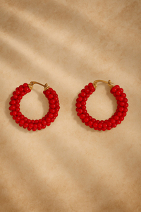 ต่างหูห้อยประดับลูกปัดหลากสีสัน ทำมือ ประดับมุกเทียม สไตล์โบฮีเมียน ทันสมัย เครื่องประดับแบบเสียบเล็บ สำหรับผู้หญิง สไตล์ชาติพันธุ์ - Product Image 3