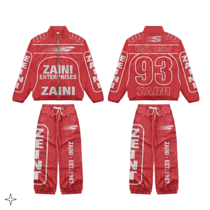 Chaqueta Deportiva Casual de Invierno para Hombre ZAINI ZI-176, 300 Gramos, Poliéster Taslan Premium, Azul Sólido, Transpirable, con Capucha y Logotipo Frontal - Product Image 1