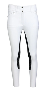Pantalones de equitación White Horse Racing, corte ajustado, cómodos, impermeables, para deportes de invierno, pantalones de equitación islandeses nórdicos - Product Image 2
