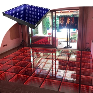 Anycase Chất lượng cao màu đen 3 năm bảo hành dễ dàng lắp ráp Disco ngoài trời 3D LED Dance sàn cho thuê tổ chức sự kiện - Product Image 1