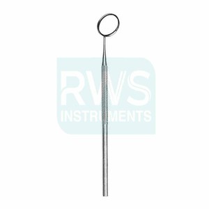 RWS INSTRUMENTS Kit d'examen dentaire manuel en acier de qualité médicale, 3 pièces, certifié CE Classe II, comprenant miroir dentaire, sonde et pince. - Product Image 3