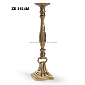 Minimalist Single Stem Candle Holder for Elegant <b>Table</b> Setup and Modern Home <b>Decor</b> Export Supplier Candlestick Holder Zahid - Product Image 1