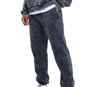 2026 Premium Quality Acid Wash Winter Tracksuit for <b>Men</b> Casual <b>Pullover</b> 100% Cotton Plus Size Comfortable and Stylish - Product Image 2