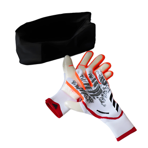 Gants de gardien de but en latex à doigts entiers avec lacets, unisexes, haute performance pour l'entraînement et les matchs, durables - Product Image 2