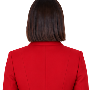 Veste d'équitation rouge pour femme, coupe ajustée, blazer d'équitation professionnel, manteau de compétition équestre, vente en gros personnalisée - Product Image 4