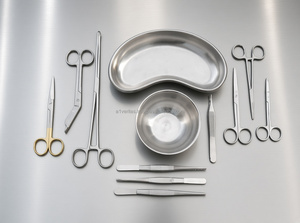 Ensemble d'instruments de pansement professionnels en acier inoxydable A-1 VERITAS pour les soins des plaies, la chirurgie, les hôpitaux, les cliniques, trousse médicale réutilisable - Product Image 4