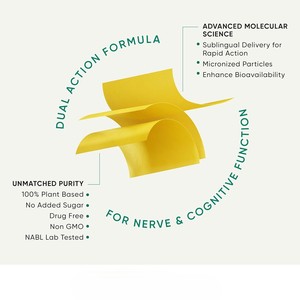 Tiras Orales de Vitamina B12 Vegana de Fórmula Personalizada de Disolución Rápida con Folato Activo - Product Image 3