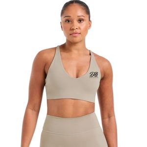 Sujetador deportivo para mujer, con relleno suave, sin aros, elástico, tipo crop top, transpirable, para fitness, gimnasio, running y yoga - Product Image 1