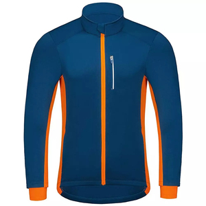 Maillot de Ciclismo Ligero de Poliéster para Hombre, Personalizable, Cortavientos, con Mangas, para Carreras de Ciclismo - Product Image 1