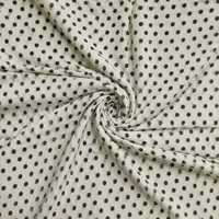 Tissu en Chiffon Perlé 75D Ultra-Fin Imprimé Bronzé 100% Polyester pour Vêtements Féminins, Doublures et Rideaux