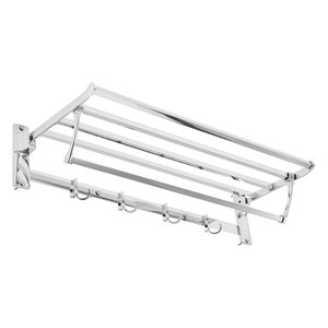 Porte-serviettes en métal anti-corrosion, décoration de salle de bain haut de gamme, support à serviettes en métal, porte-serviettes pour salle de bain - Product Image 2