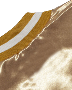 Ventes en gros de vestes pour hommes de style universitaire, classiques, hip-hop, mode club, en satin et toile, streetwear décontracté et urbain - Product Image 3