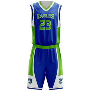Conjunto de Uniforme de Baloncesto Personalizado para Hombre y Mujer, Jersey y Pantalones Cortos de Poliéster Transpirable de Secado Rápido, Entrenamiento Deportivo en Equipo, OEM - Product Image 2