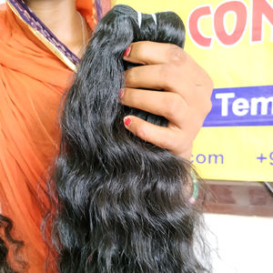 Venta al por mayor Precio de fábrica Extensiones de cabello natural de Malasia Cutícula virgen alineada Paquetes de cabello de onda profunda Cabello humano ondulado - Product Image 2