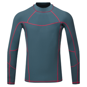Wholesale Oem Best Men's Water Sports Rash Guard UV Protection <b>Compression</b> <b>Shirt</b> for Swimming Surfing and Beach Activities men - Product Image 6