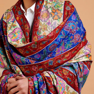 Men Comfortable Premium <b>Shawl</b> Warm Soft Touch Fabric Stylish Winter Wrap Elegant Classic Traditional Mens Wear - Product Image 2