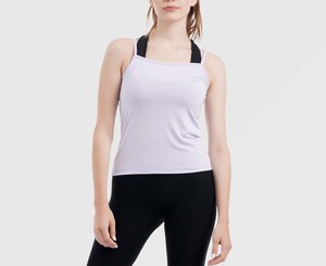 Camiseta sin mangas para mujer, color morado claro, fabricada en Pakistán, venta de fábrica, la más vendida, nueva llegada - Product Image 6
