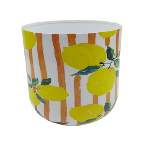Lot de 3 autocollants décoratifs ronds en émail pour petits pots de fleurs et vases, pour la décoration de la maison et du jardin, vente en gros - Product Image 1