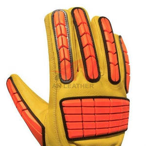 Gants de travail en cuir TPR de haute qualité avec une sécurité fiable et une flexibilité optimale - Product Image 4