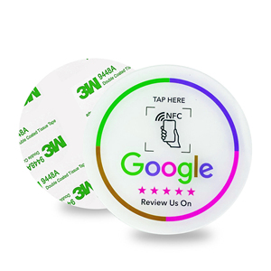 Carte NFC personnalisée pour avis Google Business, carte PVC intelligente à puce avec code QR pour le marketing des entreprises locales - Product Image 1