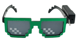 Nuevas gafas de sol LED de neón EL Wire de <span class=keywords><strong>moda</strong></span> en 10 colores Bar Dance DJ Bright Flashing Sun Gafas Hombres Light Up Eyewear - Product Image 3