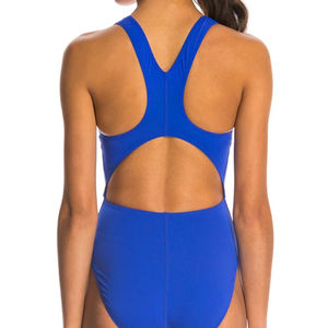 Maillot de bain une pièce pour femme, motif écossais uni, haute qualité, 100 % coton, avec soutien-gorge intégré, teinture unie, prix de gros, le plus vendu - Product Image 5