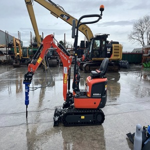 Mini-excavatrice Kubota K008-5, équipement de construction lourd et efficace, d'occasion, bon prix, 10 tonnes, boîte de vitesses - Product Image 2