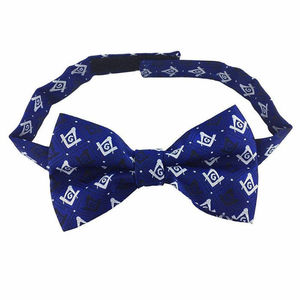 Nueva Corbata Masónica de Moda, Corbata de Seda Masónica de Primera Calidad, Corbata de Moño Tejida para la Venta - Product Image 2