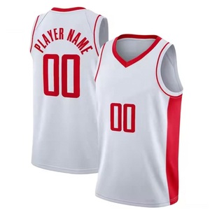 Ensemble de maillots de basketball personnalisables OEM vierges, dernière collection, pour sublimation, avec impression couleur, grandes tailles, design et logo sur mesure - Product Image 1